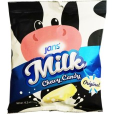 05.52610 - JANS MILK CHEWY CANDY 20x4.2oz 05.52610 - JANS MILK CHEWY CANDY 20x4.2oz