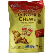 05.77205 - POP GINGER CHEWS ORANGE 12x4oz