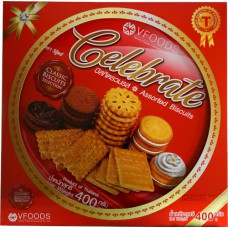 05.83109 - VFOODS CELEB BISCUITS 12x400g