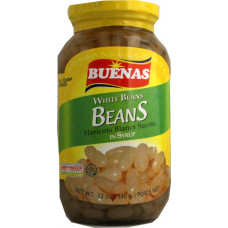 10.28640 - BUENAS WHITE BEANS 24x12oz