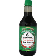 40.50706 - KIKKO LESS SOY SAUCE 12x20oz