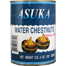 45.65000 - ASUKA WATER CHESTNUTS 24x20oz