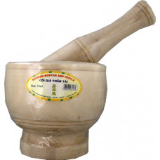 70.43051 - GE 17cm WOOD MORTAR 4p