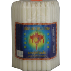 80.77011 - S.R. CANDLE 4" WHITE 100pkg