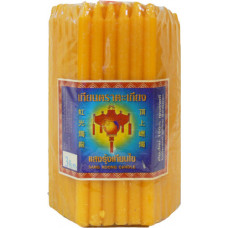 80.77021 - S.R. CANDLE 4" YELLOW 100pkg