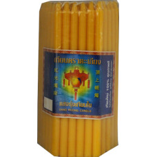 80.77024 - S.R. CANDLE 6" YELLOW 50pkg